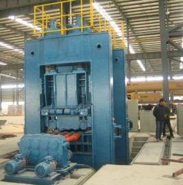 Nine roll plate leveler
